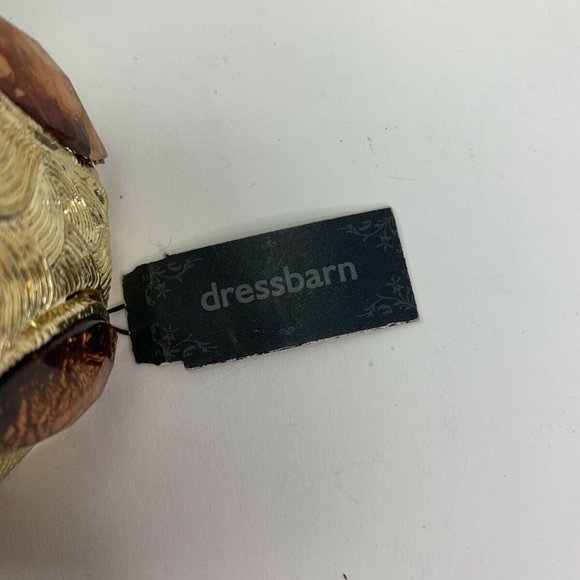 Dressbarn Textured Gold Tone Faceted Bracelet New - Picture 6 of 7